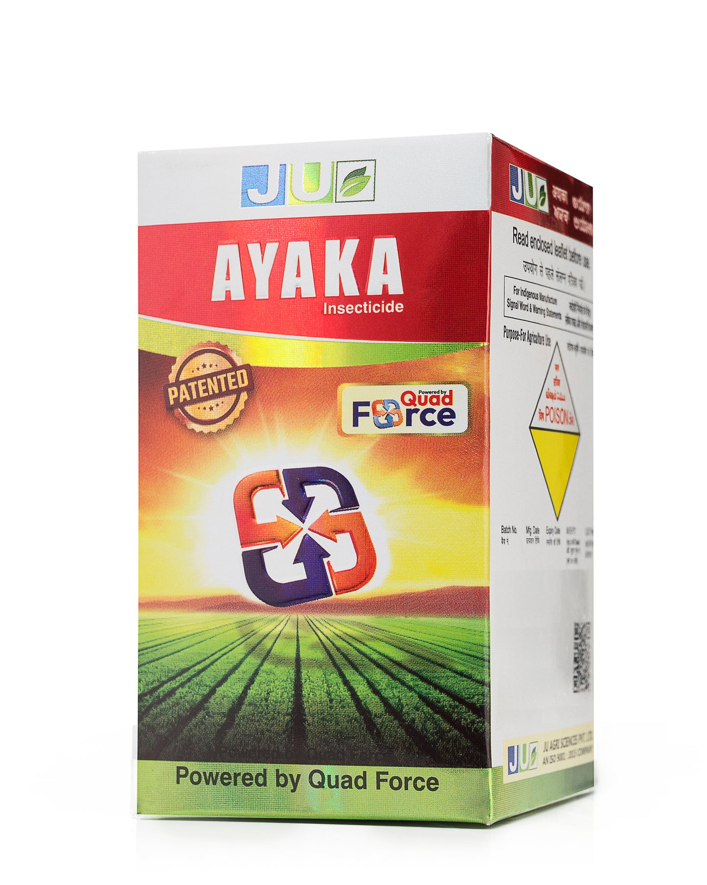 JU AYAKA | Emamectin Benzoate 1.25% + Lambda Cyhalothrin 1.5% + Bifenthrin 4.5% EC | Insecticide