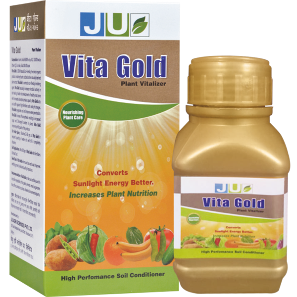 JU VITA GOLD | Biostimulant | Humic Acid & Fulvic Acid 45.1% (Crystal)